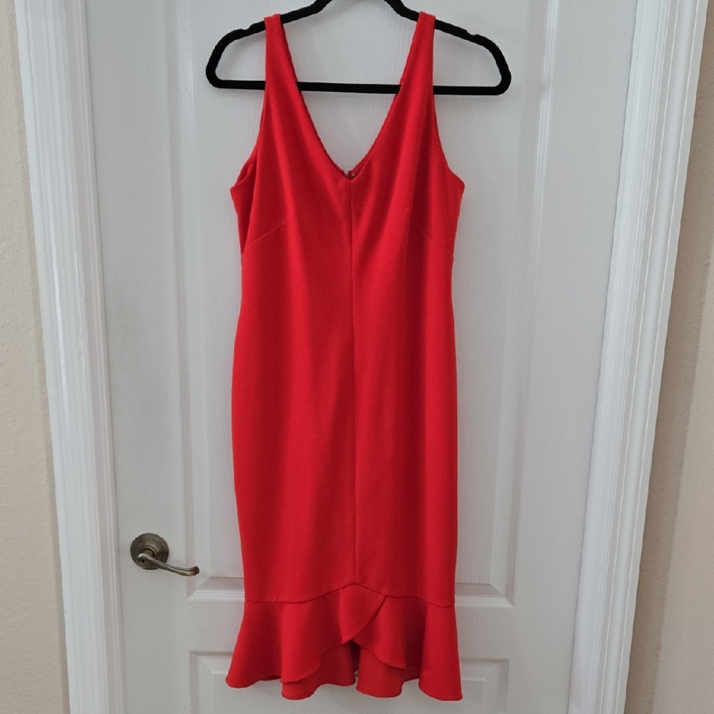 INC International Concepts Red Midi Dress